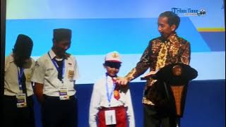 Heboh! Anak SD Salah Sebut Ikan Kon**l di Depan Jokowi