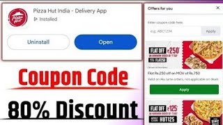 pizza hut coupon code || pizza hut |pizza | food | coupon Code | pizza hut
