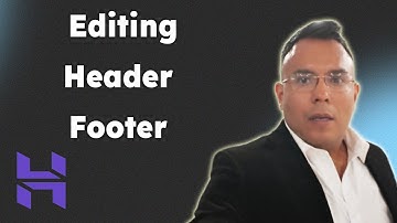 Step by Step Guide to Editing Header & Footer in Hostinger 2025