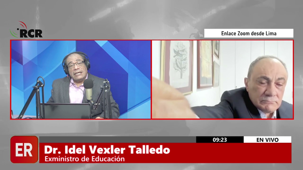 ENTREVISTA A IDEL VEXLER TALLEDO, EXMINISTRO DE EDUCACIÓN