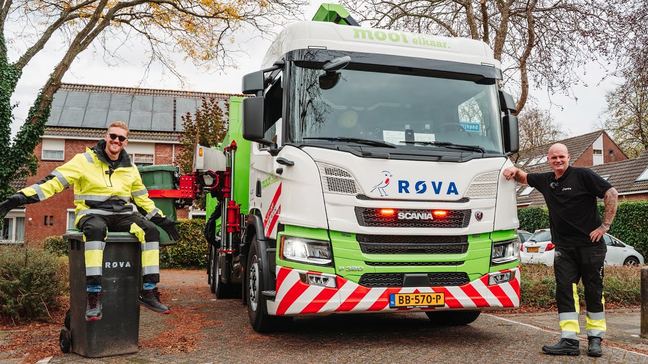 Met ROVA door Amersfoort: zó high-tech is afval ophalen! ♻️
