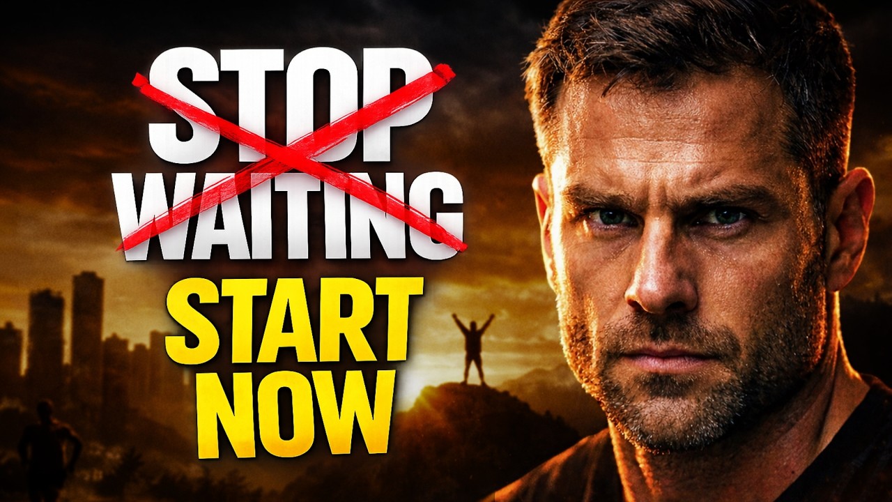 STOP WAITING – Start Moving Before It’s Too Late (Motivational Speech 2026)