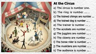 Rainbow English 5 | Unit 4 | Step 7 | Period 4 | Circus Show Description