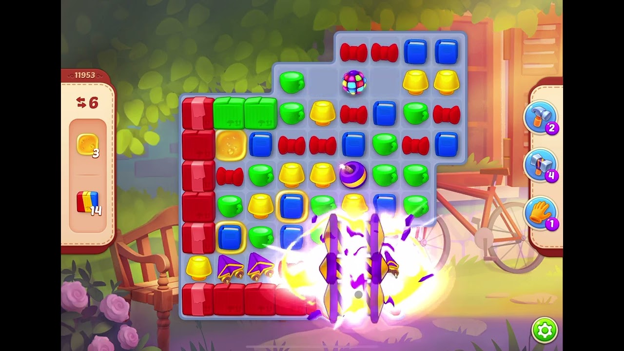 HomeScapes Level 11953 no boosters