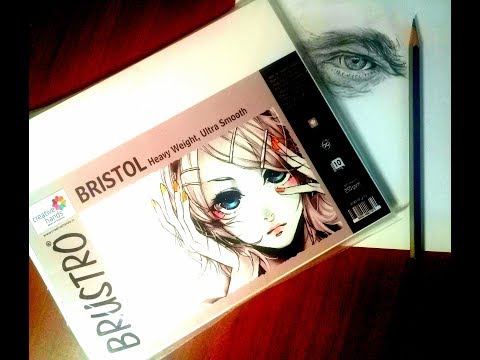 high-quality-paper-for-broke-artists!!!-brustro-bristol-ultra-smooth-paper-review