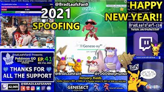 Pokémon GO - 2021 Spoofing Info, NEW YEARS 2021, SHINY SNIVY & more - NASU Ep. 41 - 