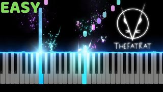 TheFatRat - UNITY - Easy Slow Piano Tutorial with SHEET MUSIC
