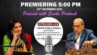 EP-118 with Nripendra Misra premieres today at 5 PM IST