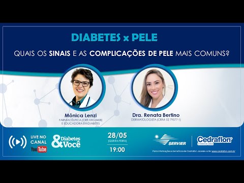 Vídeo: Diabetes E Pele Tipo 2: Fotos, Dermopatia, Infecções E Muito Mais