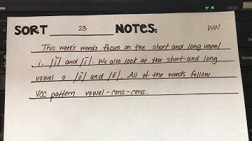 Within Word Patterns Sort 23