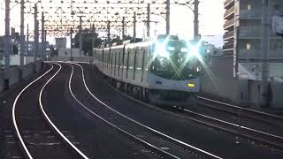 【準急轟音通過！】京阪電車 7200系7203編成 準急出町柳行き 大和田駅