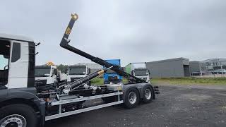 Abrollkipper - MAN TGS 26.480 6x4 BL CH mit HYVA 20-60S Hakengerät (2024) Abrollkipper - MAN TGS 26.480 6x4 BL CH mit HYVA 20-60S Hakengerät (2024)