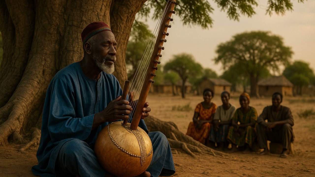 Echoes of the Kora Strings – West African Griot Ballad