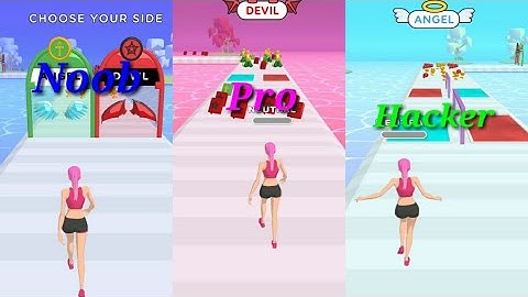 Noob vs Pro vs Hacker | | Destiny run gameplay completed 💯 💯