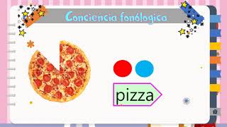 Semana 5. lengua y literatura. Conciencia fonológica de la letra 'p'