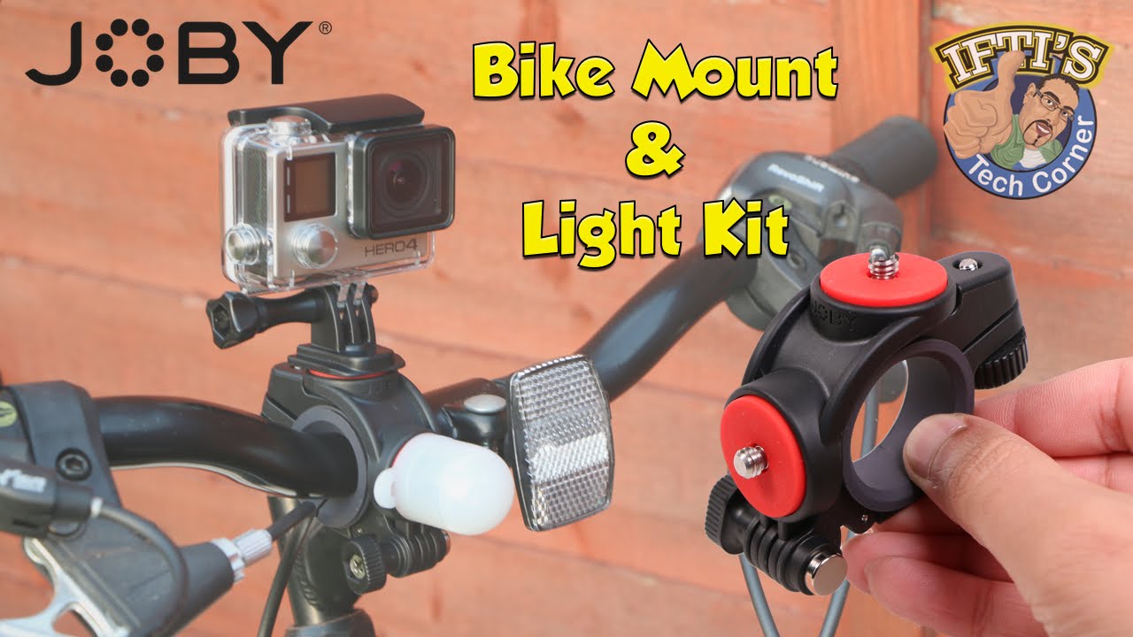 Joby Bike Mount & Light Kit for GoPro/Garmin/Action Cameras REVIEW YouTube