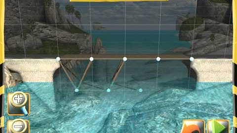 Bridge Constructor - Bridge 4 - Westlands - Walkthrough