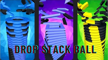 Drop Stack Ball - Fall Helix Blast Crash 3D For Android Gameplay