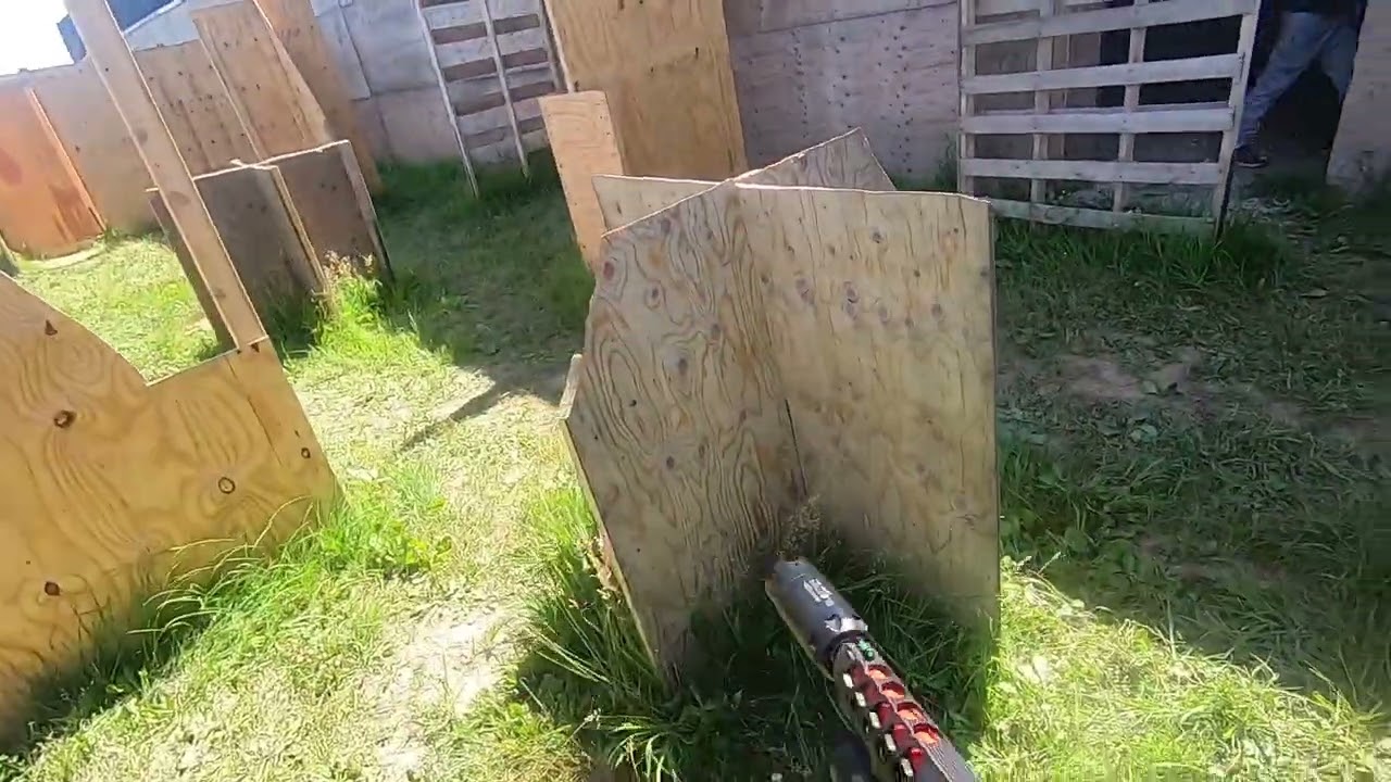 Hpa hi capa gameplay (Black Ops Airsoft Bristol Wisconsin)