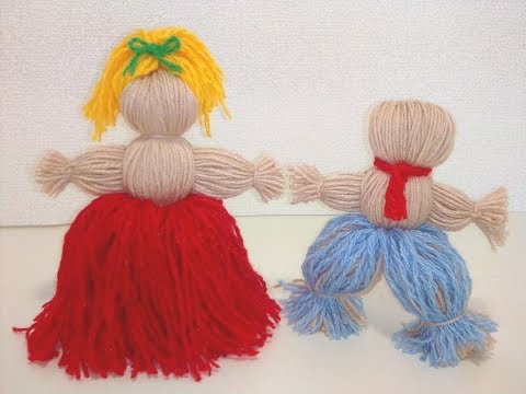 Кукла из ниток / rope doll