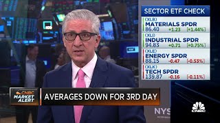 Stocks falls for a third day after Microsoft issues weak outlook