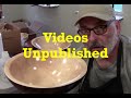Videos Unpublished / Crab Fishing Story / Still Cleaning Bowls...