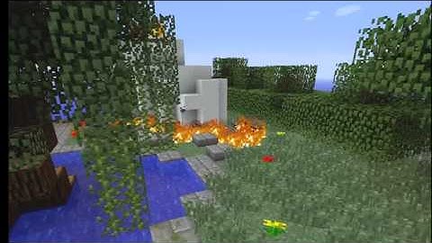 MineCraft Xbox 360 Edition Hunger Games Map!!!