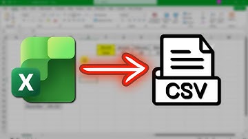 How to Convert Excel to CSV