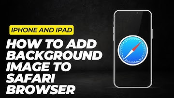 How to add a Background Image to Safari Browser for iPhone and iPad