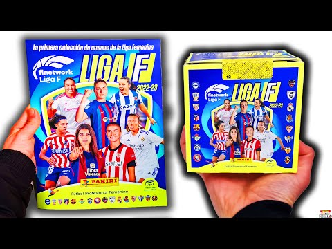 ¡ESTOS CROMOS valdrán MILLONES! LIGA F 2022-23 ÁLBUM + CAJA 50 SOBRES COLECCION LIGA FEMENINA Panini