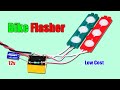 Bike LED Flasher Circuit | Strobe Light | Without IC & Transistor Using