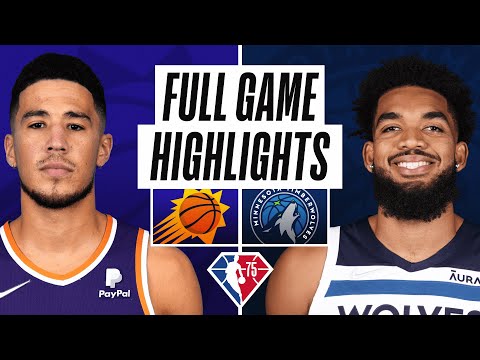 SUNS at TIMBERWOLVES | FULL GAME HIGHLIGHTS | March 23, 2022