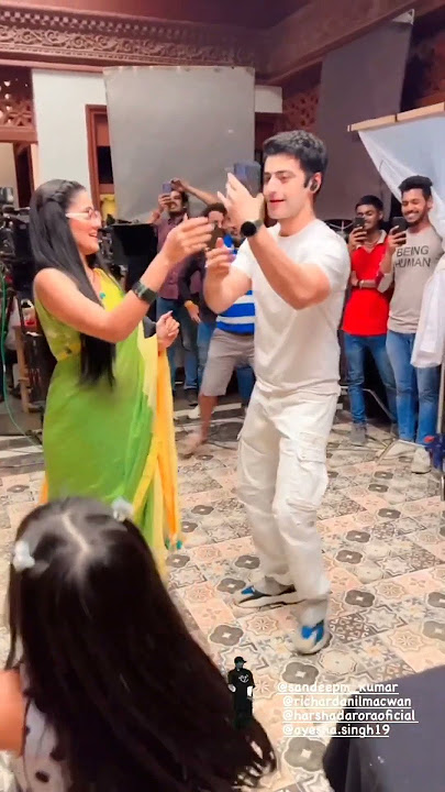 Harshad Arora And Ayesha Singh's Lovely Moment😘VM Galaxy😘#Shorts