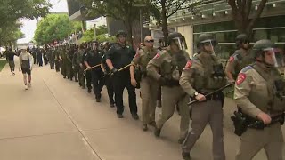 Demonstrators clear UT Dallas campus after encampments removed, arrests made