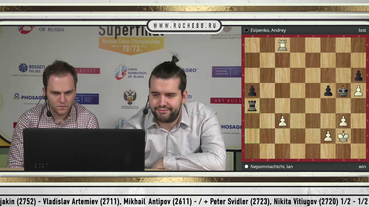 chess24.com on X: Ian Nepomniachtchi & Aleksandra Goryachkina won the 2020  Russian Championship after Daniil Dubov finished with a fantastic victory  over Sergey Karjakin! Report:  #c24live   / X