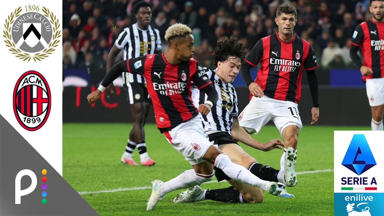 Udinese v. AC Milan (En Español) | SERIE A HIGHLIGHTS | 10/25/26