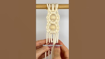 Basic Macrame Knots Series - Magic Switch Knot Pattern #macramepattern #macramedesigns  #diymacrame