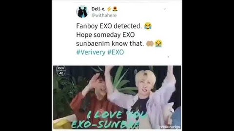 Thumbnail of EXO fanboy detected 🔍😂