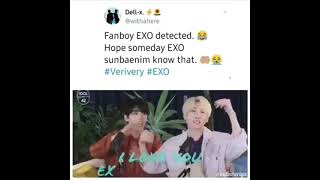 EXO fanboy detected 🔍😂