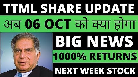 TTML Share Latest Updates | TTML Lower Circuit | TTML NEXT TARGET | TTML Operator  #ttmltarget