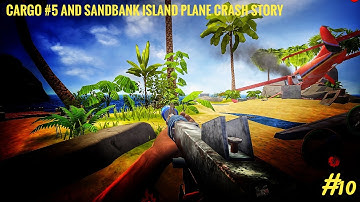 RAFT SURVIVAL | CARGO NO 5 AND SANDBANK ISLAND : STORY | JERRYISGAMING #10