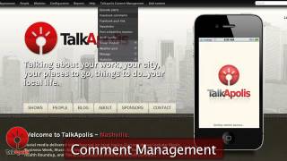 Inside Talkapolis Talkapolis Comment Management System