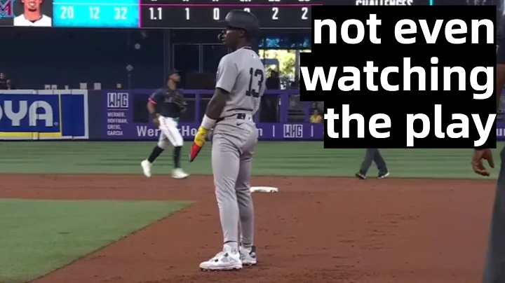 Jazz Chisholm Just Got Thrown Out on a Play So Lazy It’s Hard to Believe