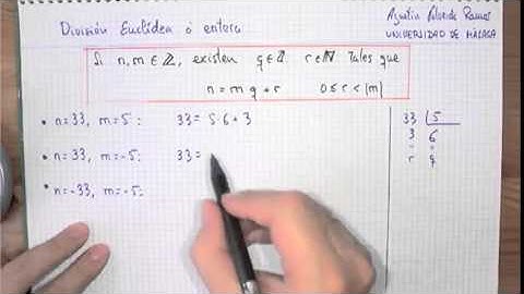 División euclídea o entera