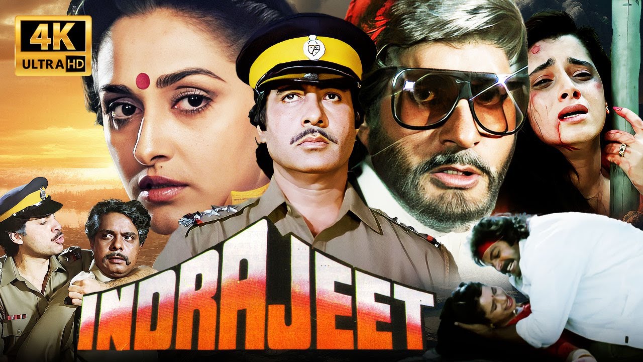INDRAJEET Full Movie [4K] | Amitabh Bachchan’s Justice Saga | Jaya Prada | 90s Action Packed Classic
