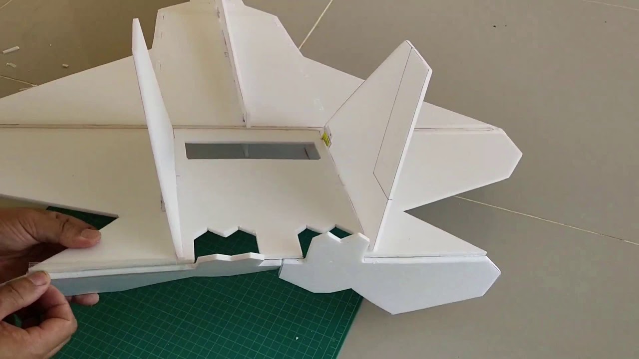 Free Planes RC F22 pdf A4 Print ##EP2 - YouTube