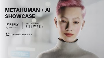 AI with Metahuman | Reply | 3D Streaming  by Arcware