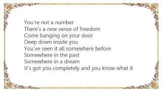 Chris Rea - You&#39;re Not a Number Lyrics