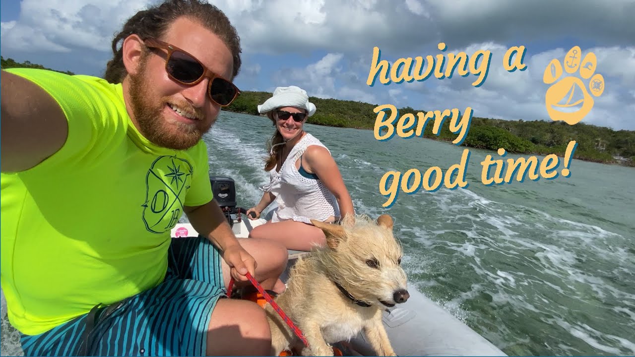 Sailing the BERRY ISLANDS on our 32ft SAILBOAT ~ Postcard 14
