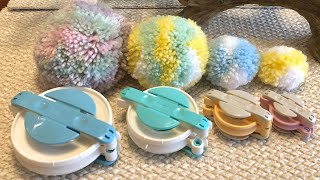 How To Make A Pom Pom On A Clover Pom Pom Maker